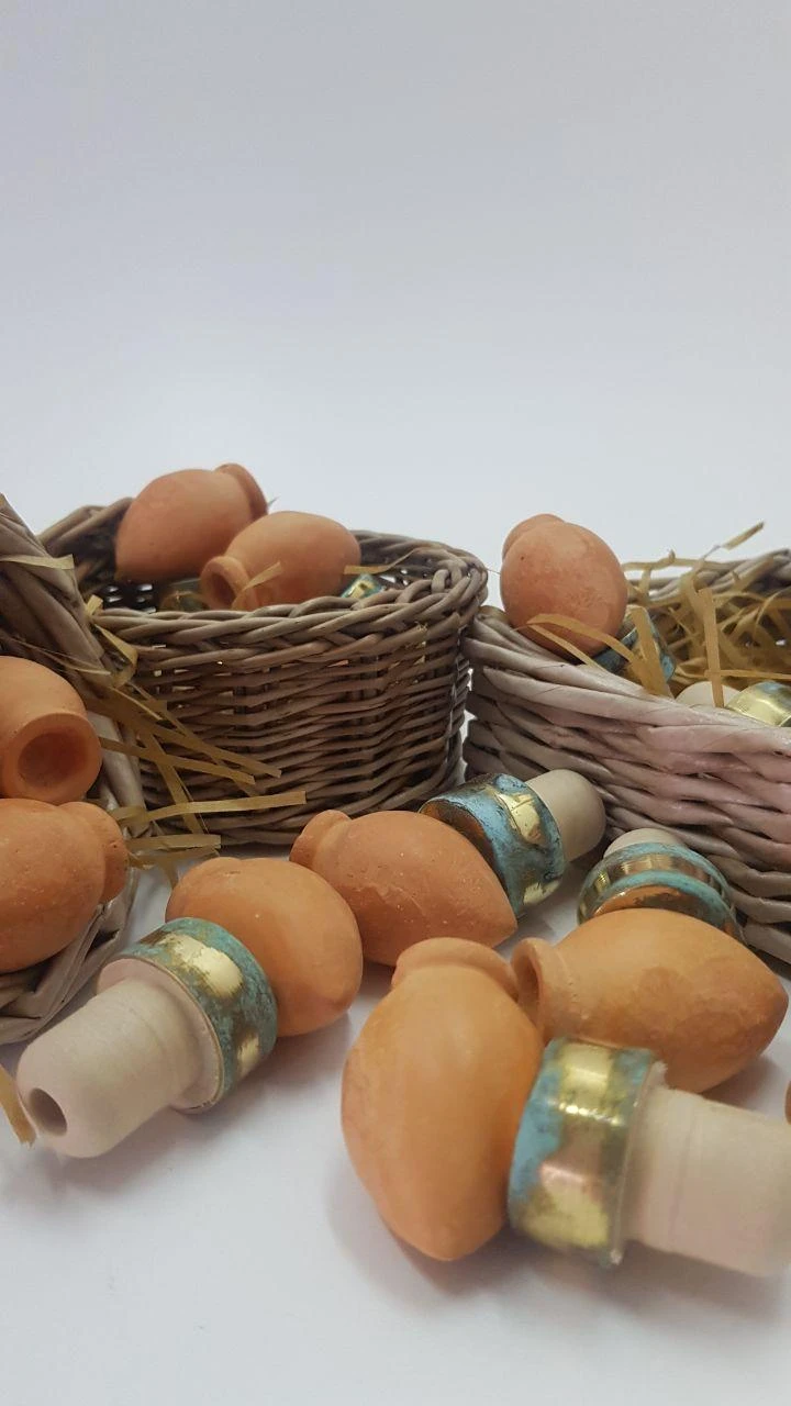 ''Qvevri" clay bottle stopper, ხედი 4