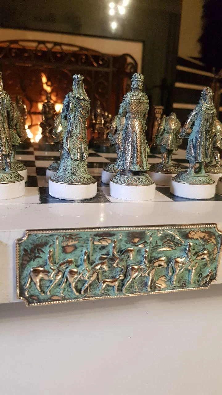 Svan chess on a classic stand, ხედი 13