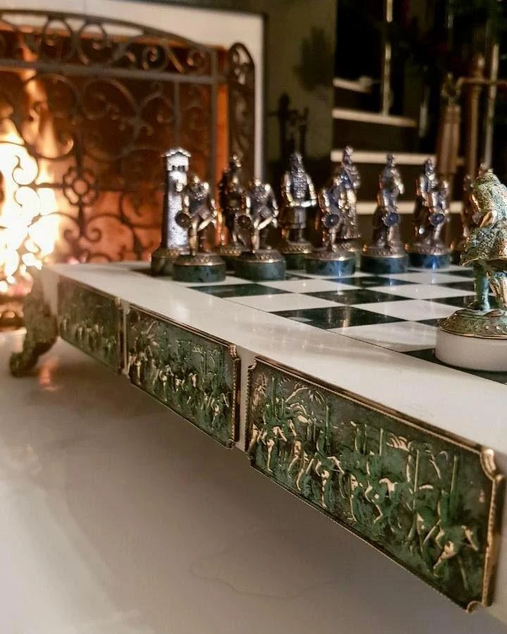 Svan chess on a classic stand, ხედი 11