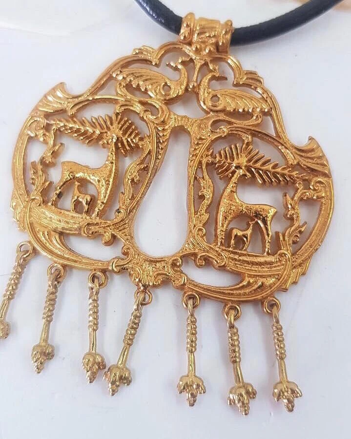 ''Necklace and earrings set'', ხედი 2
