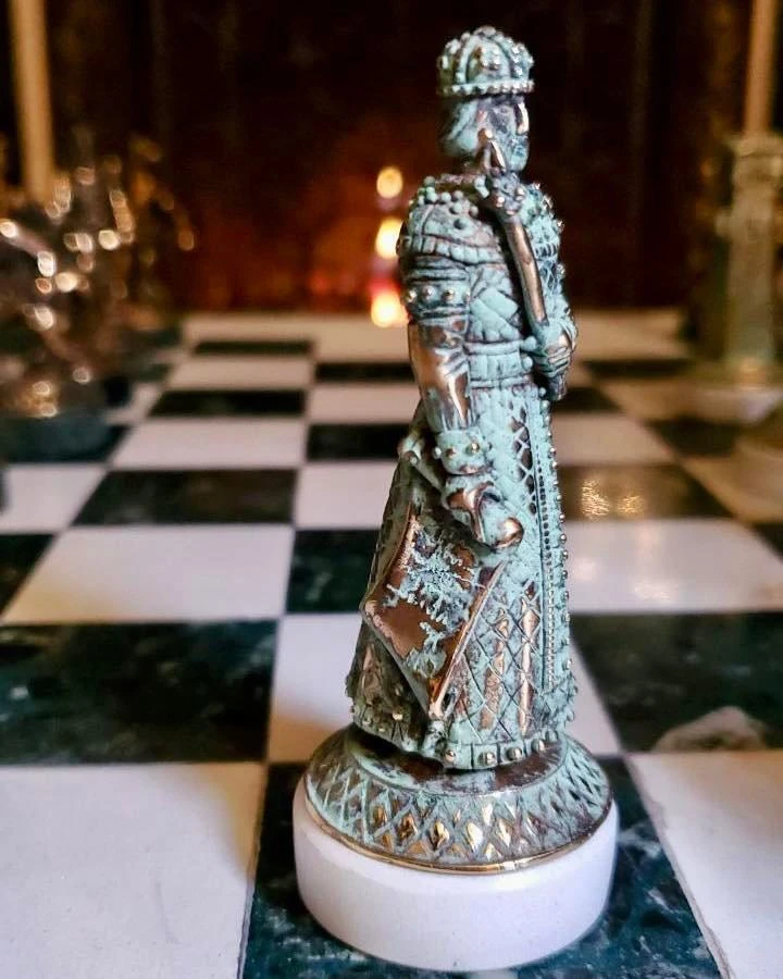 Svan chess on a classic stand, ხედი 10