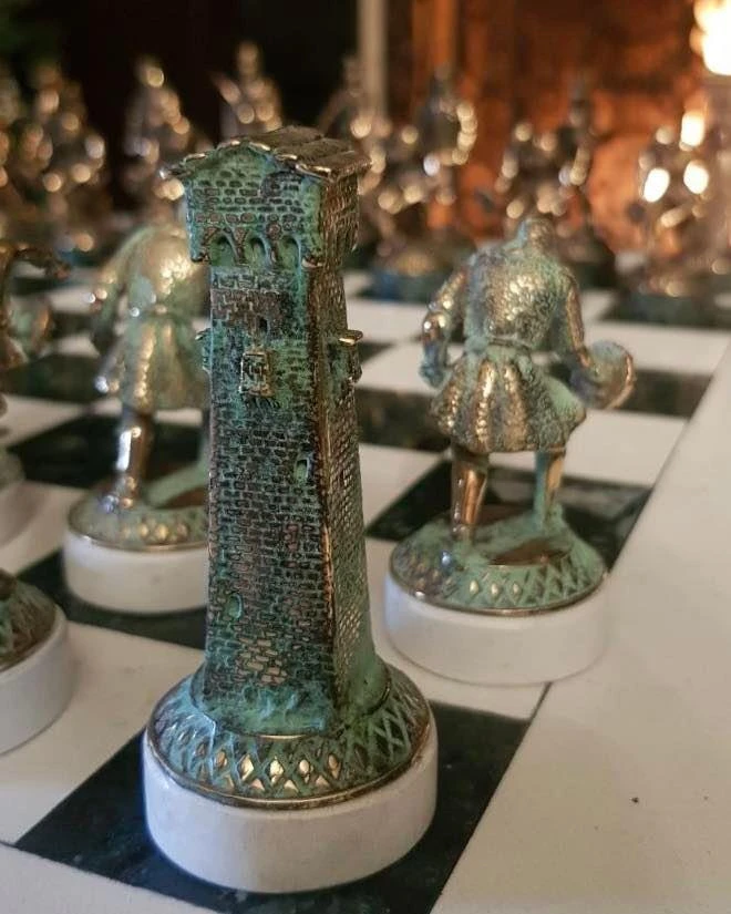 Svan chess on a classic stand, ხედი 7