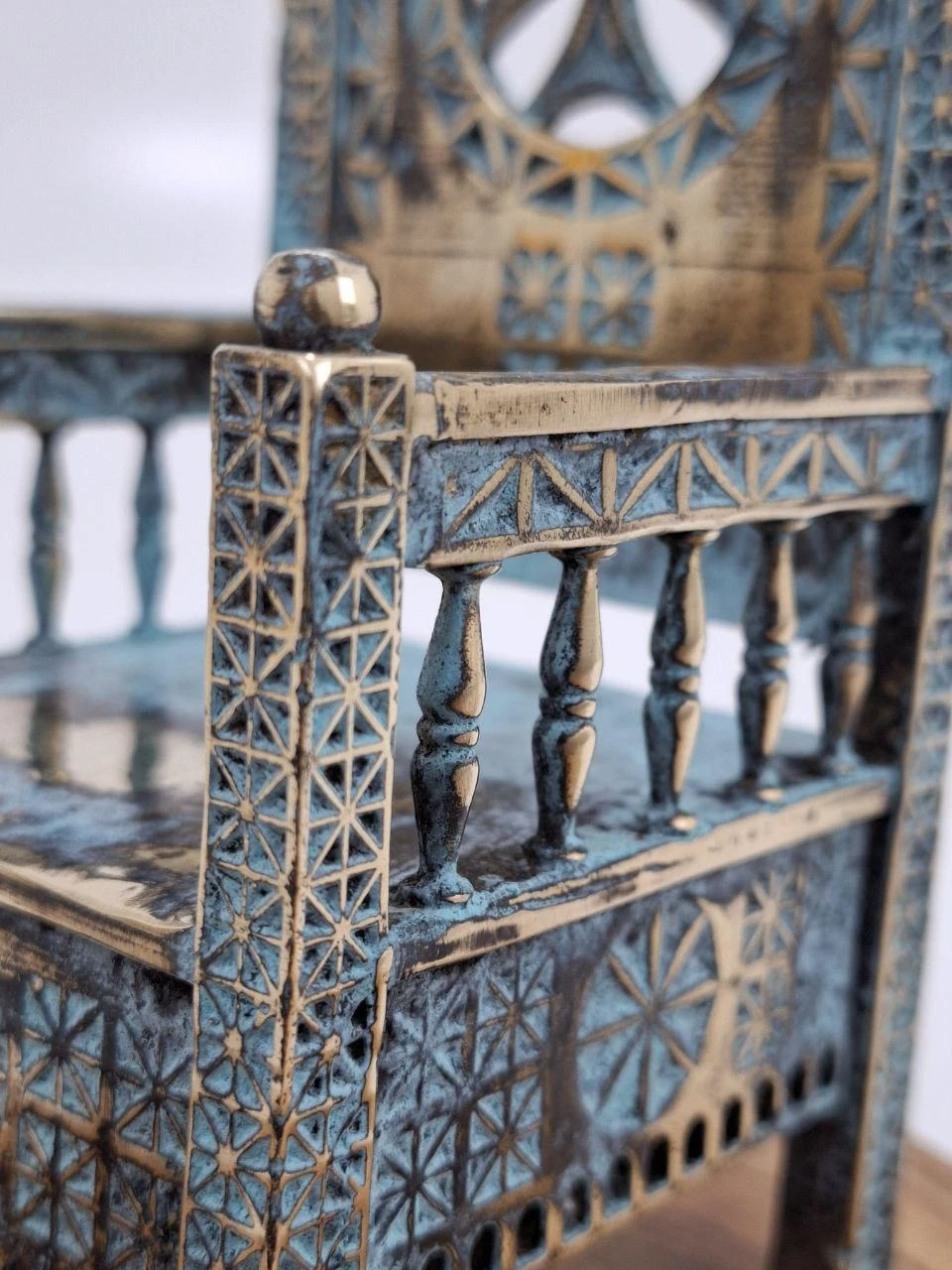 ''Sakurtskhili'' — traditional Svanetian chair, ხედი 6