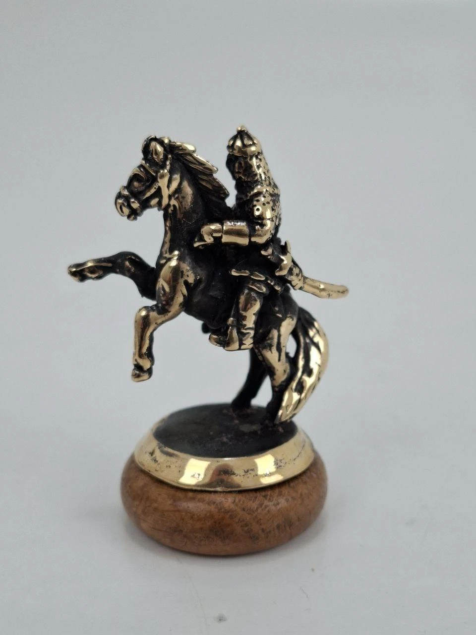 Svan chess on a wooden board, ხედი 17