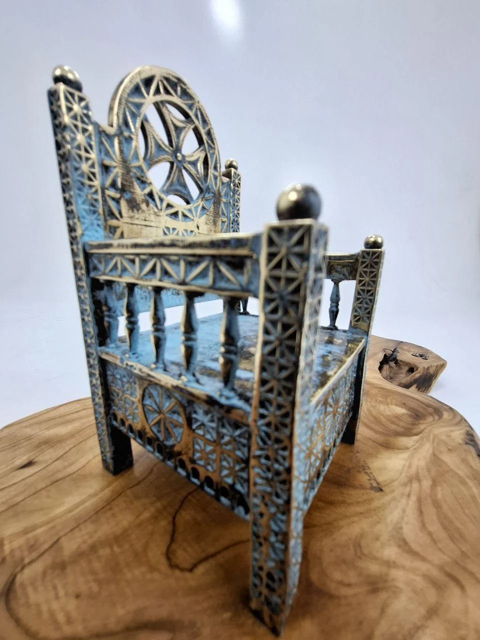 ''Sakurtskhili'' — traditional Svanetian chair, ხედი 5