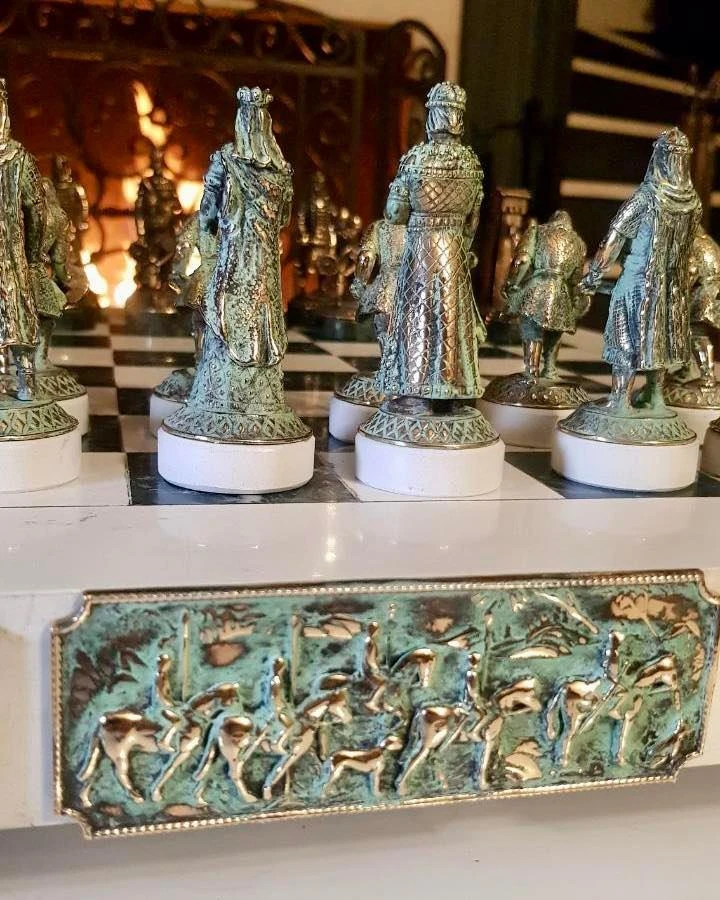 Svan chess on a classic stand, ხედი 12
