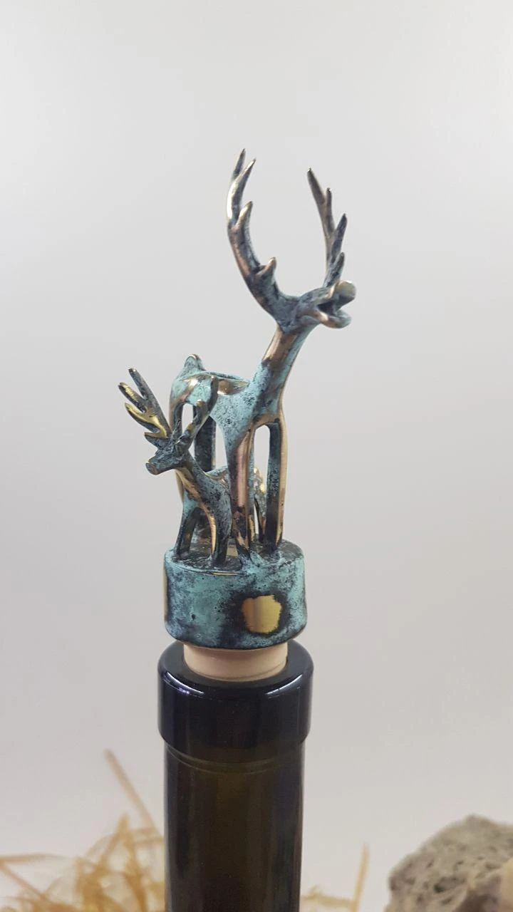 bottle stopper "Deer", ხედი 3